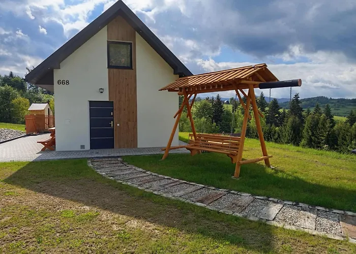 Pod Lasem Сasa de vacaciones Toporzysko (Sucha)